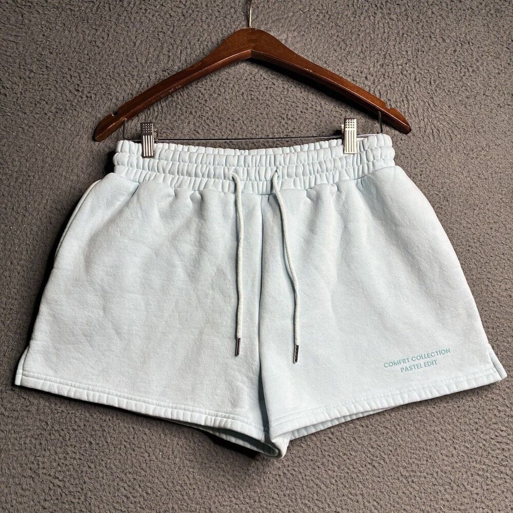 Comfrt Collection Pastel Edition Pastel Blue Women’s Sweatshorts Size Large